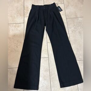 PAIGE Black Wide Leg Pants